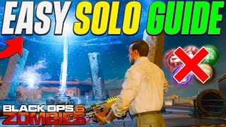 "RECKONING" EASY SOLO FULL EASTER EGG GUIDE / TUTORIAL! ( Black Ops 6 Zombies DLC4 )