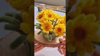 DIY Easy Dancing Pipe Cleaner Flower 🌼 🌻#pipecleanerflower