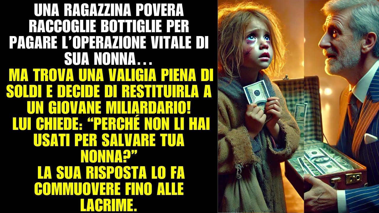 Bambina trova soldi, li restituisce a un miliardario che chiede: 