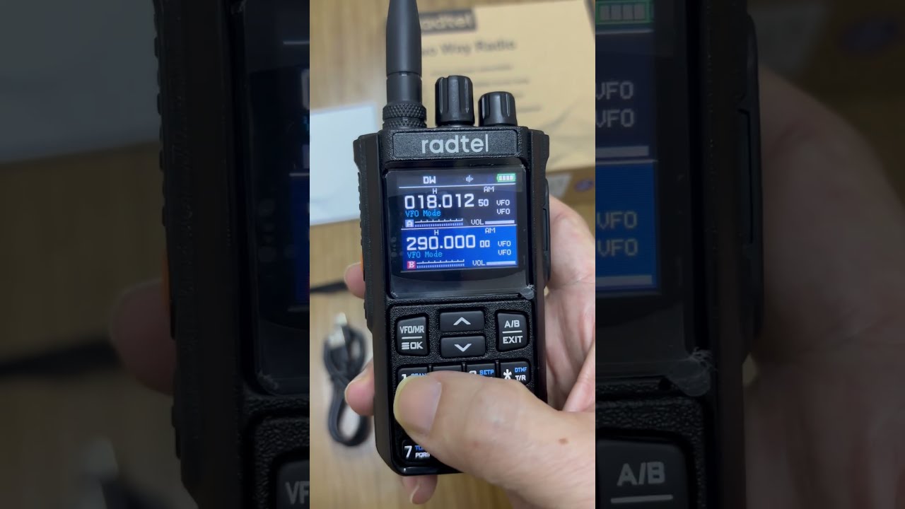 Radtel Rt 900 How To Change Channel Frequency Mode And AB Band