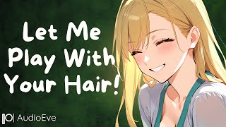 Your Soft GF Plays With Your Hair [Binaural] [Hair Brushing] [Wholesome] ASMR Audio Roleplay screenshot 4