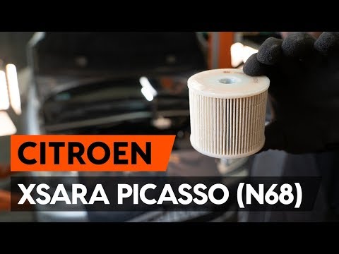 Wie CITROEN XSARA PICASSO (N68) Kraftstofffilter wechseln [AUTODOC TUTORIAL]