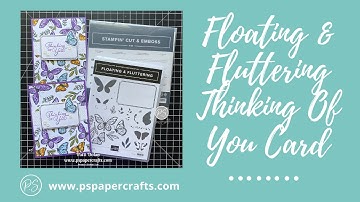How To Make a Beautiful Background using the Floating & Fluttering Stamp Set