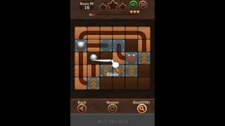 Roll The Ball Slide Puzzle 2 Time Basic M Level 16 Walkthrough
