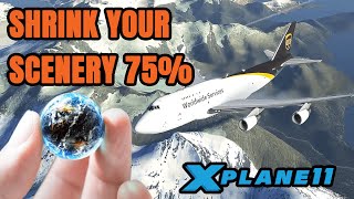X-Plane11Tutorial 2021 How To Reduce Ortho4Xp And Photoreal Scenery By More Than 75%