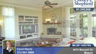 4670 Maxwell Dr  Mason, OH Homes for Sale | www.comey.com