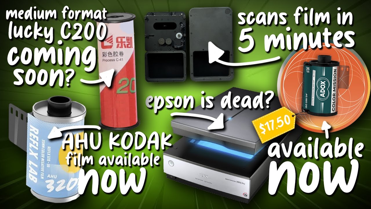 Lucky Film in 120, New AHU Kodak Film, Automated Scanner & More!