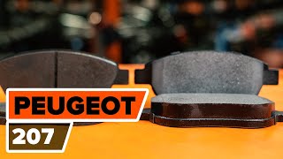 Cómo cambiar Juego de cojinete de rueda PEUGEOT 207 (WA_, WC_) - vídeo gratis en línea