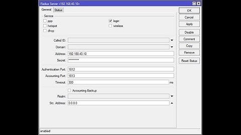 MikroTik Radius Configuration with FreeRADIUS and MySQL