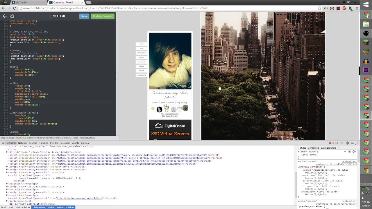 3 tumblr tutorial change column size and count youtube tumblr photo size