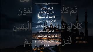 Surah Takasur | Surah At-Takathur {Full HD Arabic} Beautiful Recitation Takasur Surah| Muslim Quran