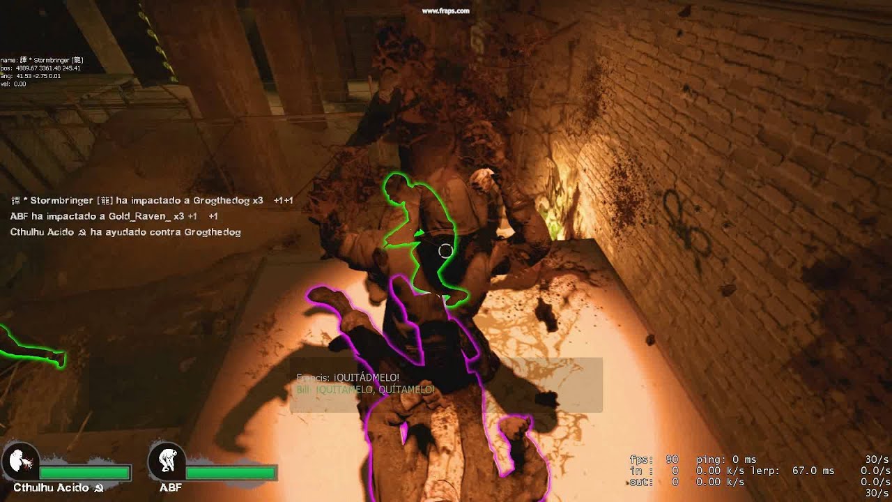 Left 4 Dead 2 Hunter attacks Pounces