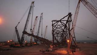 INPEX Marine Construction Timelapse