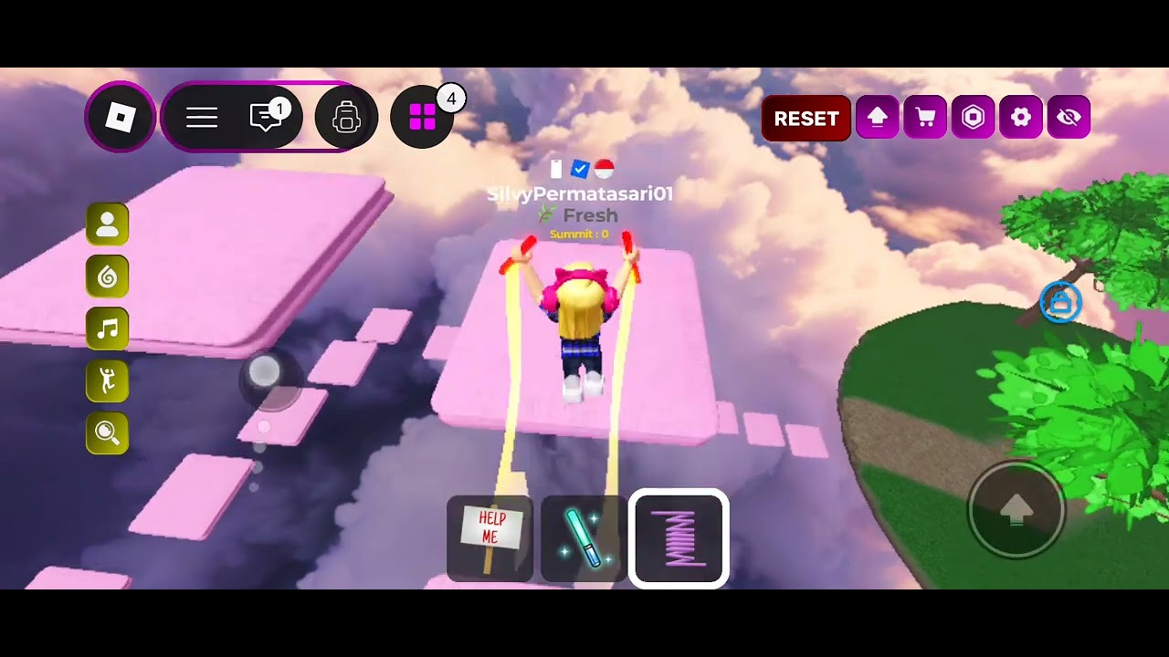 GUNUNG LIMA SATU ROBLOX 🤩 PART 2 #roblox 