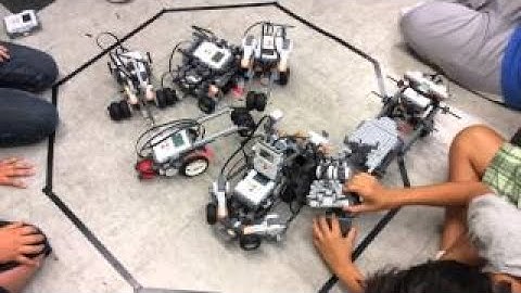 Lego EV3 Robot Sumo Wrestling BattleBots Challenge