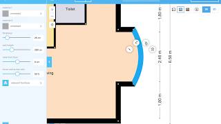 Floorplanner 7c Curved walls