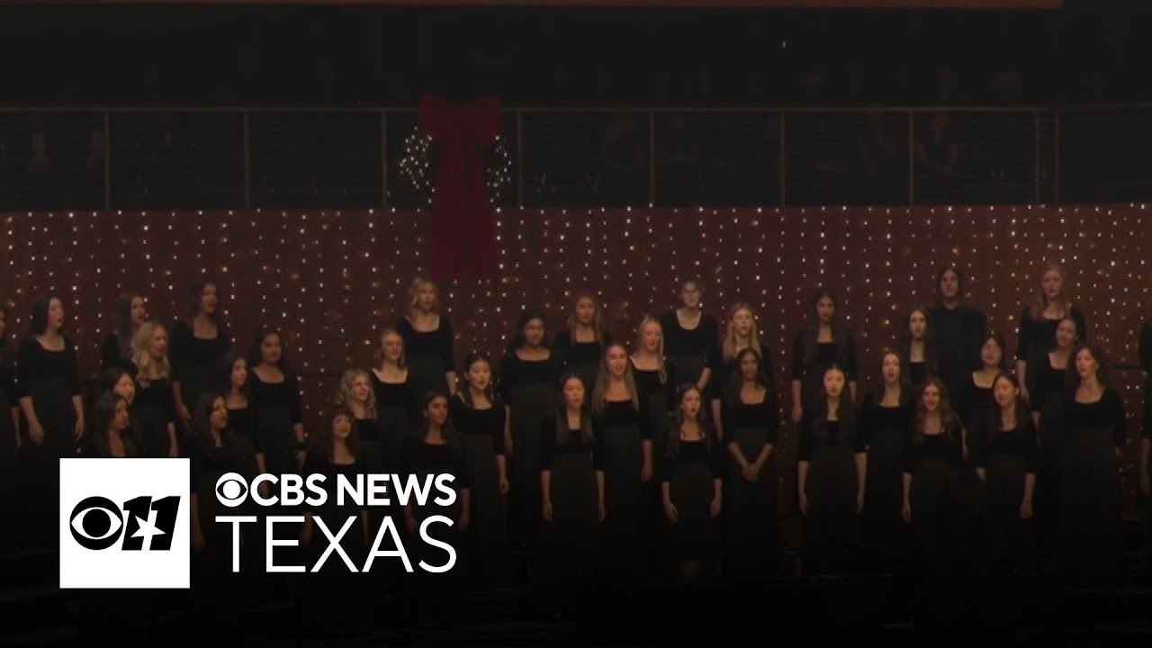 Carroll ISD choir performs in CBS Texas’ “Home for the Holidays” special