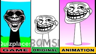My Sprunki Oc Trollface Game Vs Original Animation All Versions