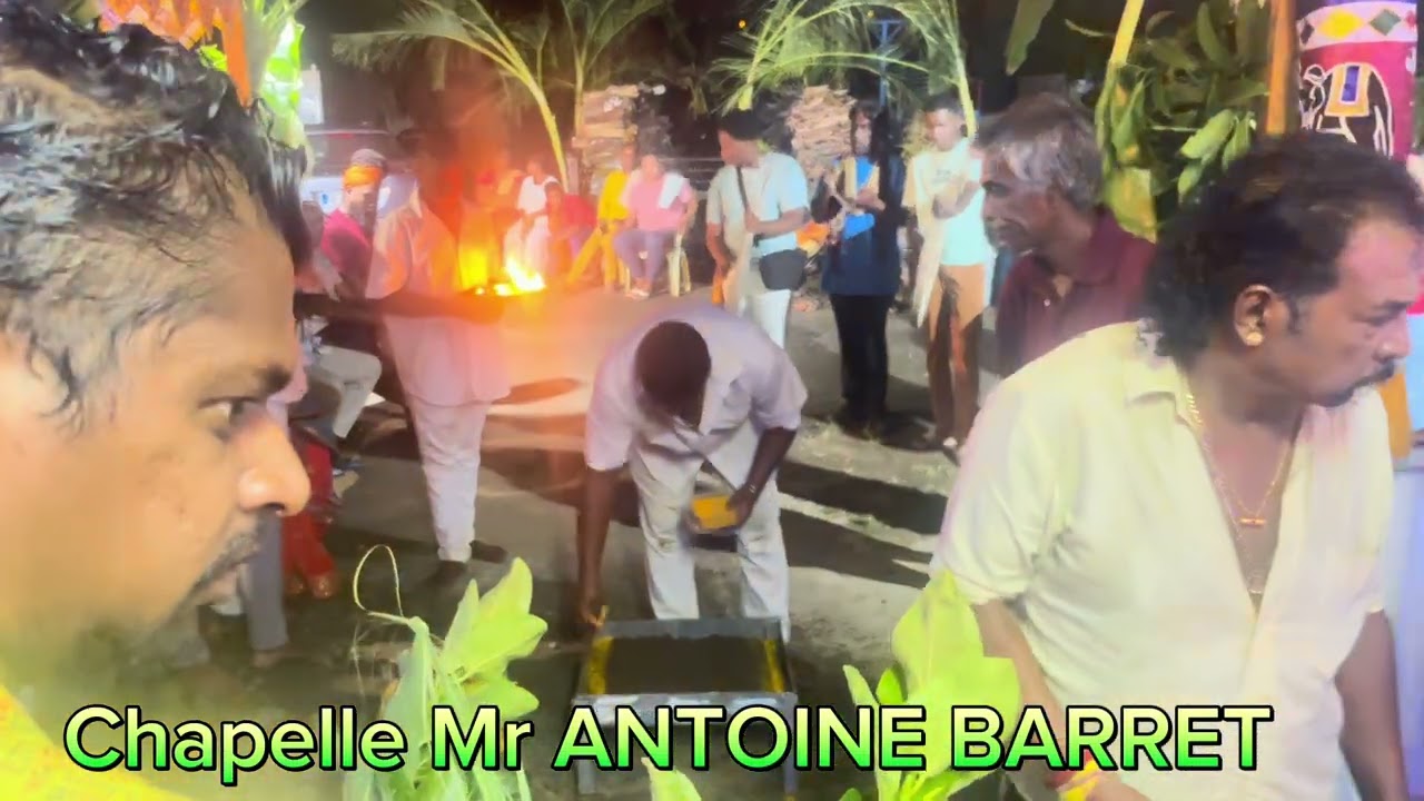 Chapelle Mr ANTOINE BARRET samedi 25 janvier 2025