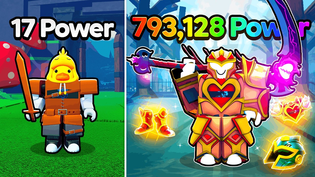 I Upgraded MAX POWER Gear and Became a GOD in Roblox Loot Up!