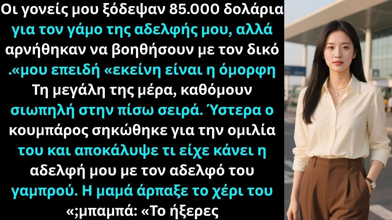Με έλεγαν «άσχημη» και ξόδεψαν 85.000$ στον γάμο της αδελφής μου — μέχρι την ομιλία.