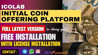 Full Latest Version Icolab - Initial Coin Offering Platform Script In Cheap Price