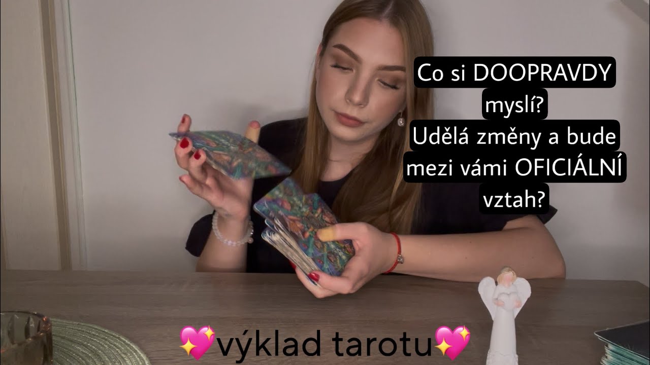 Co si DOOPRAVDY myslí? Udělá posun? Změnu? 💖🙏🏻 VÝKLAD TAROTU
