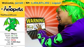 Logging into NEOPETS to FEED my STARVING PET after 10 YEARS.....