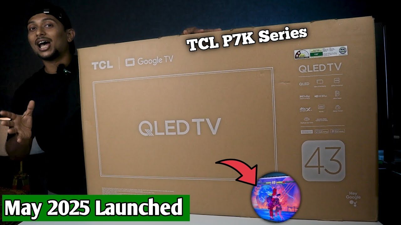 TCL P7K43 QLED 4K TV Review (2025) 🔥 Best Under ₹30K? | Dolby Vision, Gaming Test, Full Features