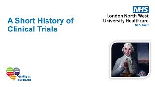 A Short History of Clinical Trials