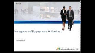 Microsoft Dynamics AX: Management of Prepayments for Vendors