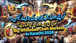 Karachi Biggest Wholesale Clothing Markets 2026 | Zainab Market, Hyderi & Light House Market Prices
