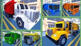 Blocky Garbage Truck Simulator Pro| Trucks for Kids|  Games August 2016 screenshot 4