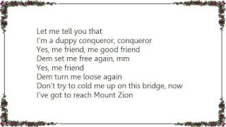 Bob Marley - Duppy Conqueror Lyrics