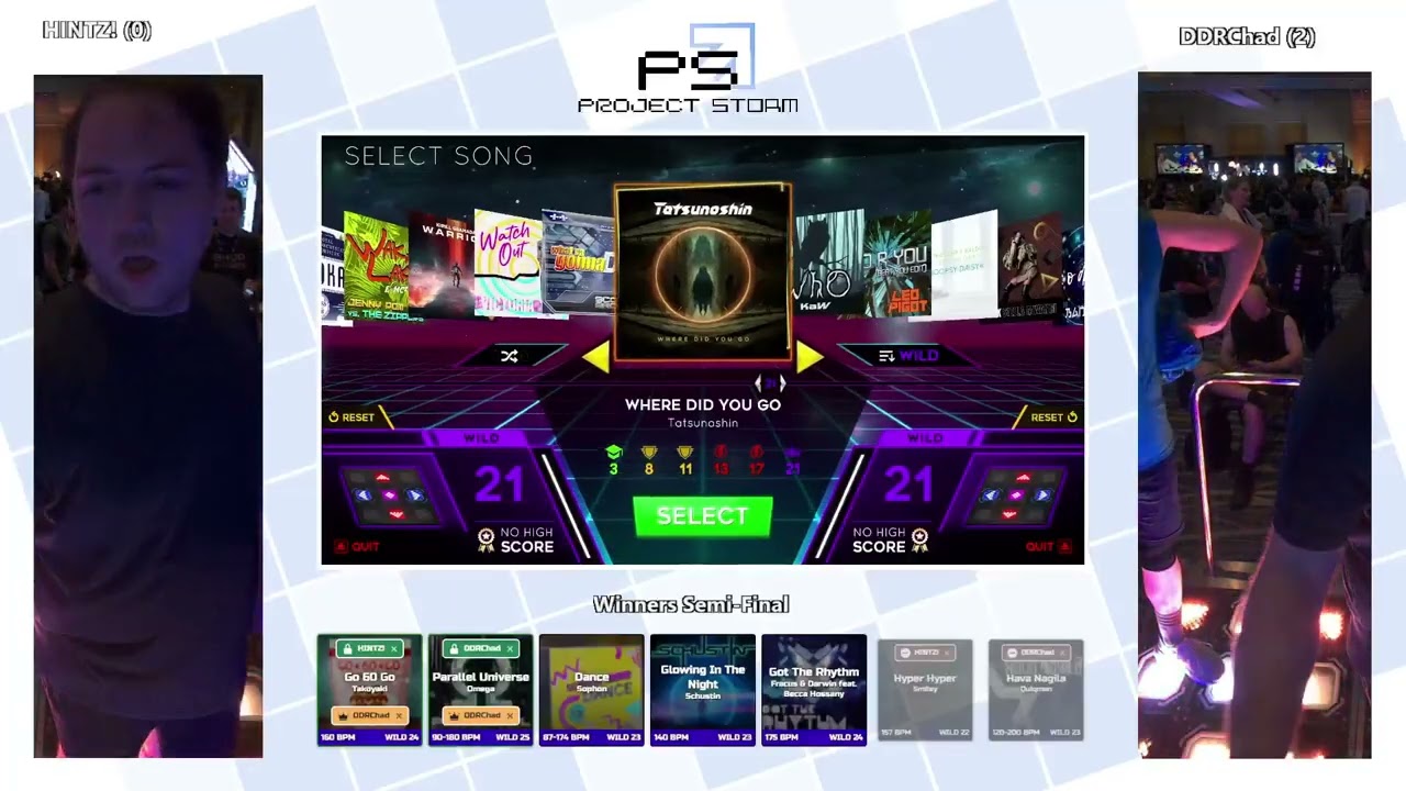 [Project Storm @ CEO 2025] - StepManiaX Singles - Top 8 Winner's Semi-Final- HINTZ! vs. DDRChad