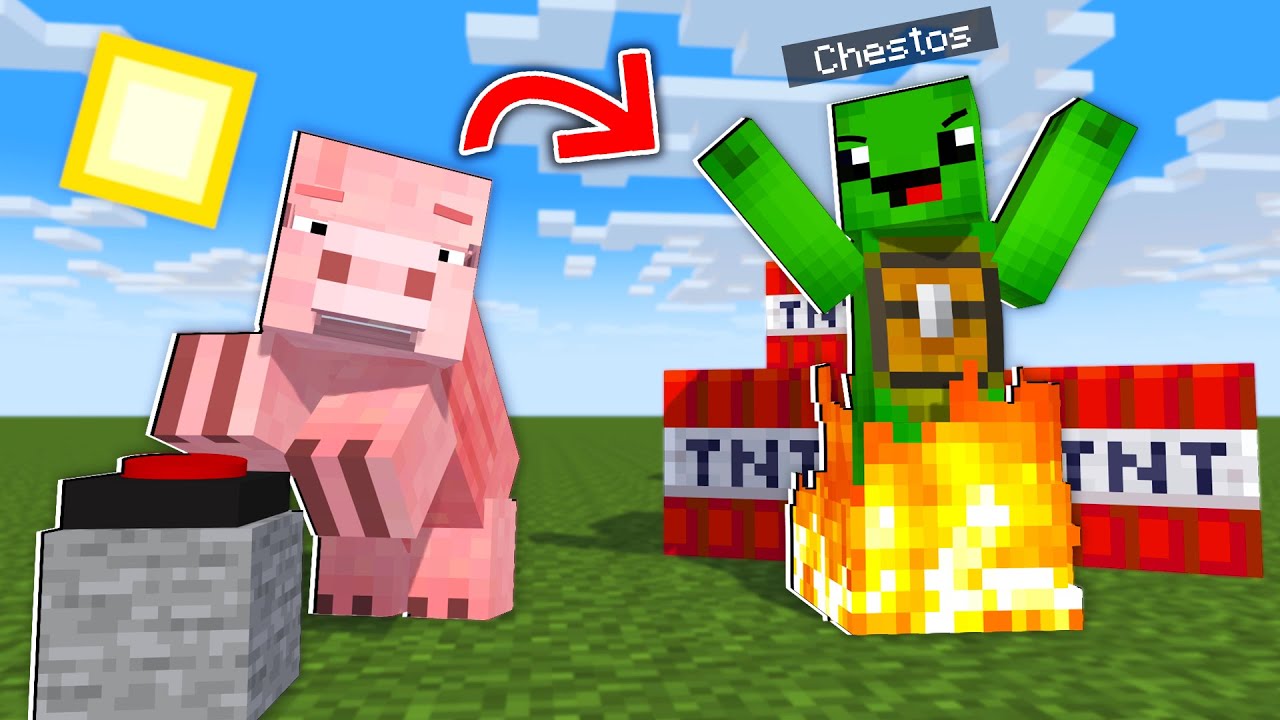 Minecraft Dar Un Porc Controleaza Lumea...