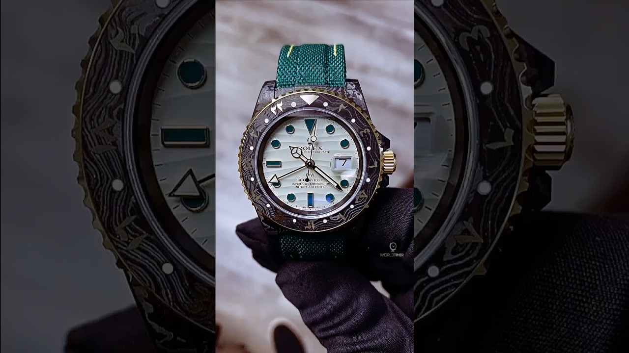 2024 GMT Master 2 Rolex DiW "OASIS" NTPT Carbon Watch 勞力士 格林尼治型 