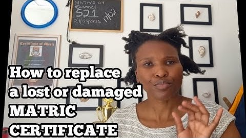 how to replace a lost or damaged matric certificate #Umalusi #DBE SOUTH AFRICA 🌍