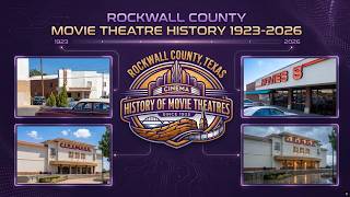 Rockwall County cinema history