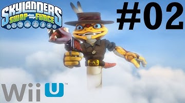 Skylanders SWAP Force Wii U Co-Op -- Chapter 2: Cascade Glade