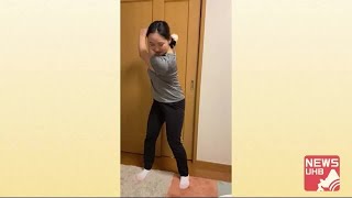 小祝さくらプロ　ジュニアゴルファーを応援　　オンラインセミナー開催 (20/06/14 18:12)