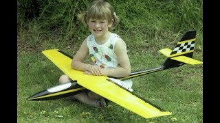 Slope Soaring a Multiplex Acro, Anglesea 1987.