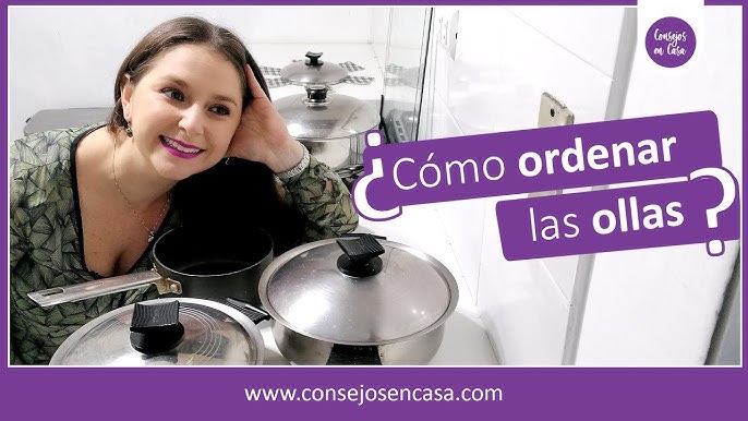 ORGANIZADOR DE TAPAS PARA SARTENES FACÍL DE HACER EN CASA PARA TU COCINA  #arbricolaje 