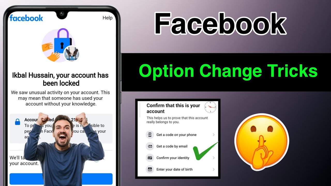 Facebook Your Account Has been locked 2025 Fb Lock Account me Option Kaise Change kare Working ✅ A