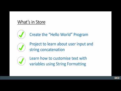 Python course string  Section Overview