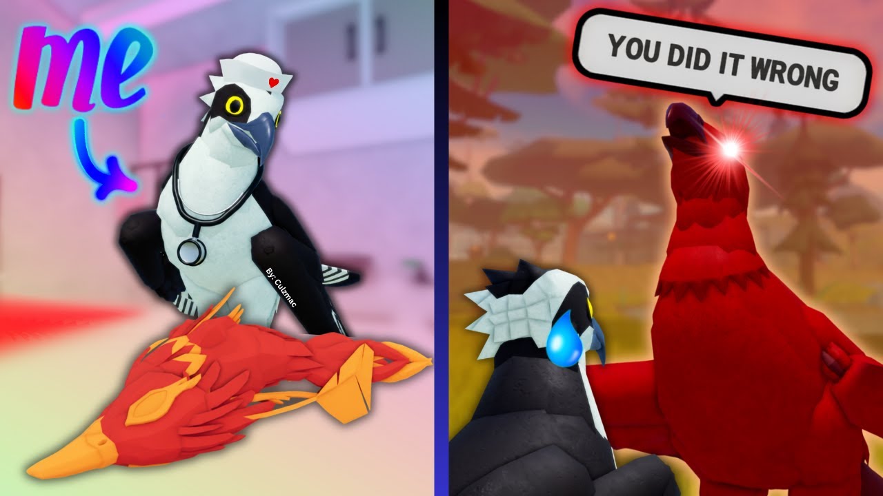 ОН сделал меня ДОКТОРОМ в этой ролевой игре Feather Family....