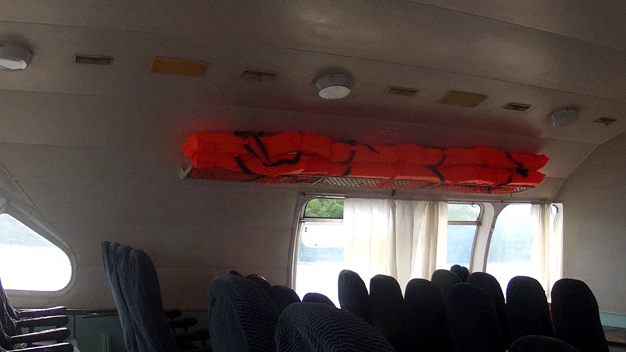 Метеор из Ярославля в Рыбинск ( Брейтово) - YouTube