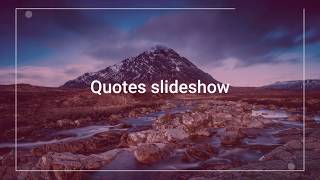Quotes Slideshow - After Effects Template