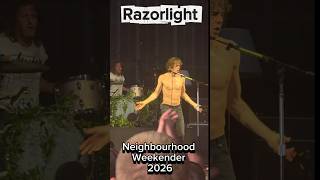 Johnny Borell 🔥 🥰 Neighbourhood Weekender 2026 Razorlight