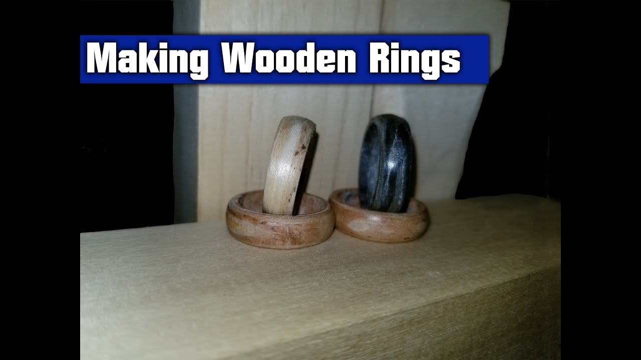 Making Wooden Rings out of Veneer YouTube